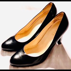 RALPH LAUREN Womens Sz 10 M Black Heels